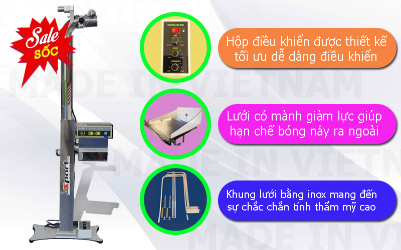 Máy bắn bóng bàn QH-06