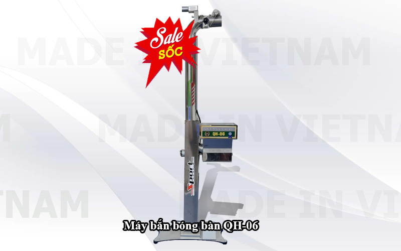 Máy bắn bóng bàn made in Việt Nam